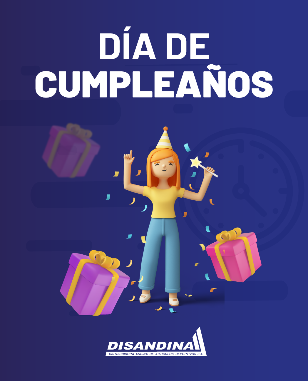 Disandina Llénate de Emoción - Día de cumpleaños